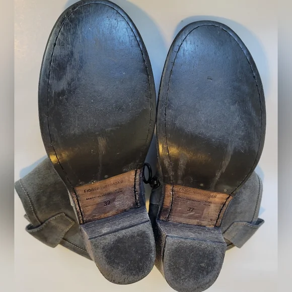 FIORENTINI + BAKER Brown Suede Boots - Picture 7 of 12